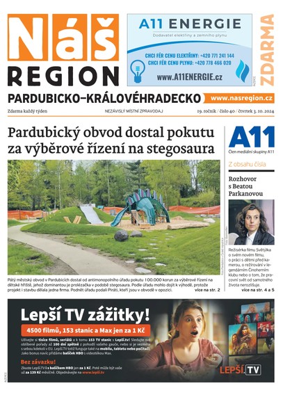 E-magazín Náš Region - Pardubicko/Královéhradecko 40/2024 - A 11 s.r.o.