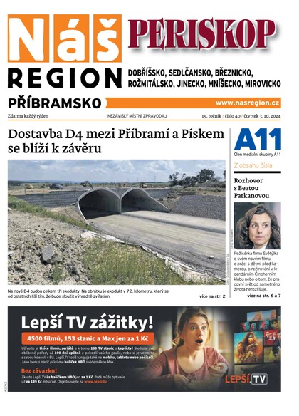 E-magazín Náš Region - Příbramsko 40/2024 - A 11 s.r.o.