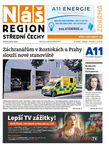 E-magazín Náš Region - Střední Čechy 40/2024 - A 11 s.r.o.