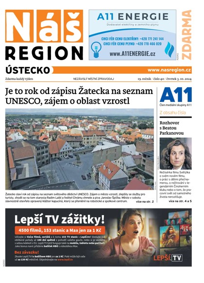 E-magazín Náš Region - Ústecko 40/2024 - A 11 s.r.o.