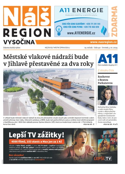 E-magazín Náš Region - Vysočina 40/2024 - A 11 s.r.o.