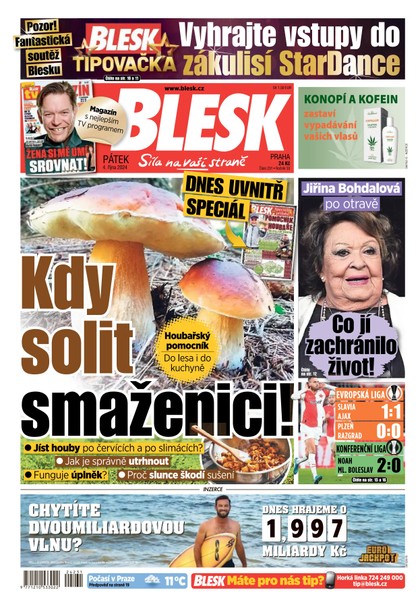 E-magazín Blesk - 04.10.2024 - CZECH NEWS CENTER a. s.