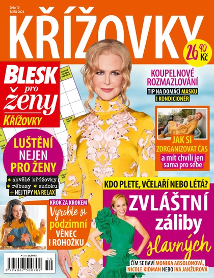 E-magazín BLESK PRO ŽENY KŘÍŽOVKY - 10/2024 - CZECH NEWS CENTER a. s.