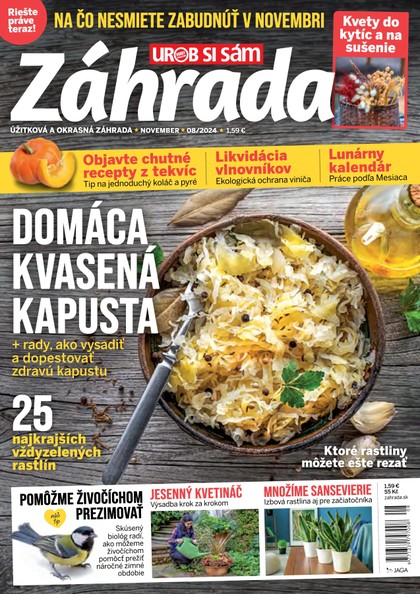 E-magazín Záhrada 2024 08 - JAGA GROUP, s.r.o. 