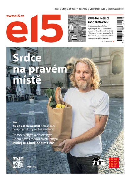 E-magazín E15 - 08.10.2024 - CZECH NEWS CENTER a. s.