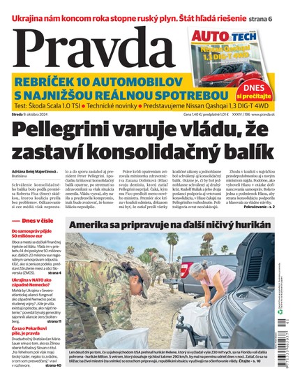 E-magazín Denník Pravda 9. 10. 2024 - OUR MEDIA SR a. s.