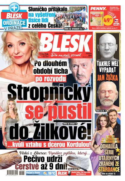 E-magazín Blesk - 09.10.2024 - CZECH NEWS CENTER a. s.