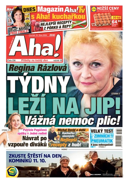 E-magazín AHA! - 10.10.2024 - CZECH NEWS CENTER a. s.