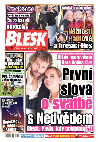 E-magazín Blesk - 14.10.2024 - CZECH NEWS CENTER a. s.