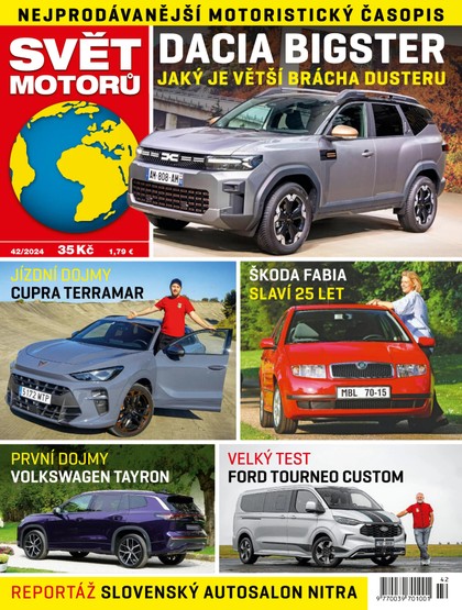 E-magazín Svět motorů - 42/2024 - CZECH NEWS CENTER a. s.