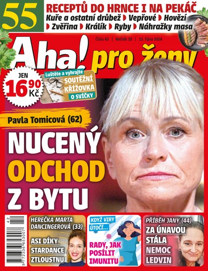 E-magazín AHA! PRO ŽENY - 42/2024 - CZECH NEWS CENTER a. s.