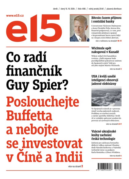 E-magazín E15 - 15.10.2024 - CZECH NEWS CENTER a. s.