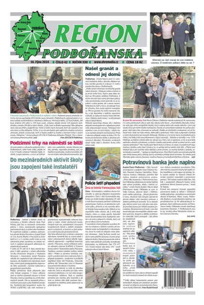 E-magazín Region Podbořanska 42/24 - Ohře Media