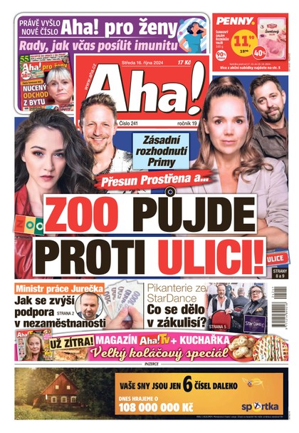 E-magazín AHA! - 16.10.2024 - CZECH NEWS CENTER a. s.