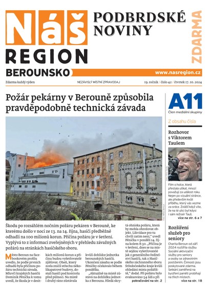 E-magazín Náš Region - Berounsko 42/2024 - A 11 s.r.o.