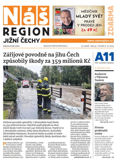 E-magazín Náš Region - Jižní Čechy 42/2024 - A 11 s.r.o.