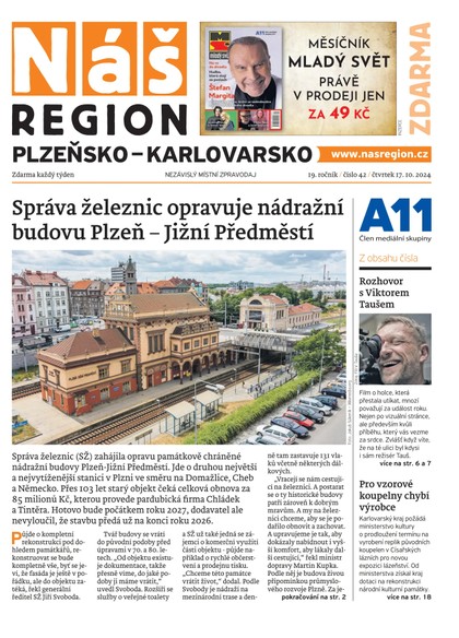 E-magazín Náš Region - Karlovarsko 42/2024 - A 11 s.r.o.