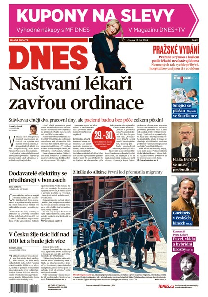 E-magazín MF DNES - 17.10.2024 - MAFRA, a.s.