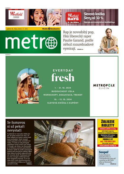 E-magazín METRO - 18.10.2024 - MAFRA, a.s.