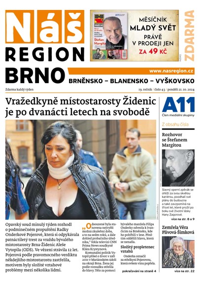 E-magazín Náš Region - Brno 43/2024 - A 11 s.r.o.