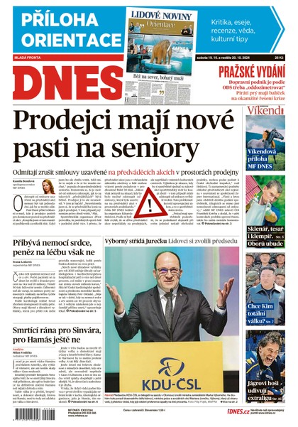 E-magazín MF DNES - 19.10.2024 - MAFRA, a.s.