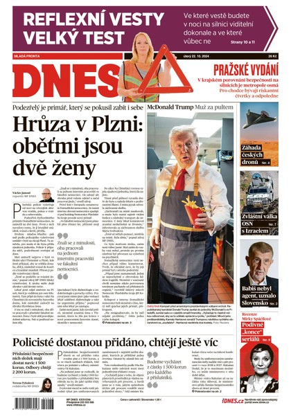 E-magazín MF DNES - 22.10.2024 - MAFRA, a.s.