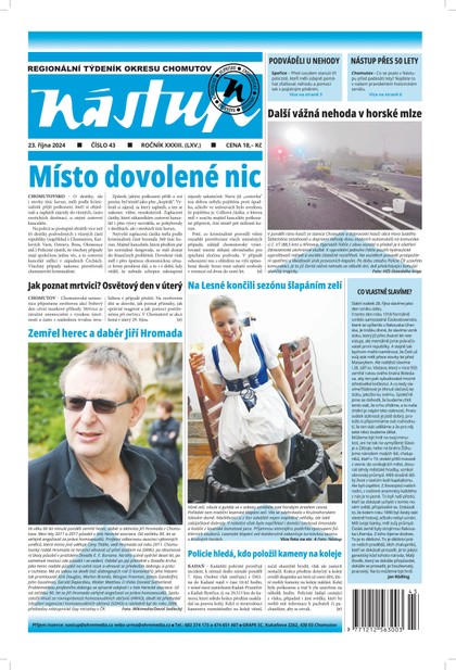 E-magazín Nástup 43/24 - Ohře Media