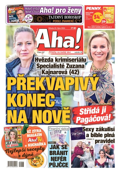 E-magazín AHA! - 23.10.2024 - CZECH NEWS CENTER a. s.