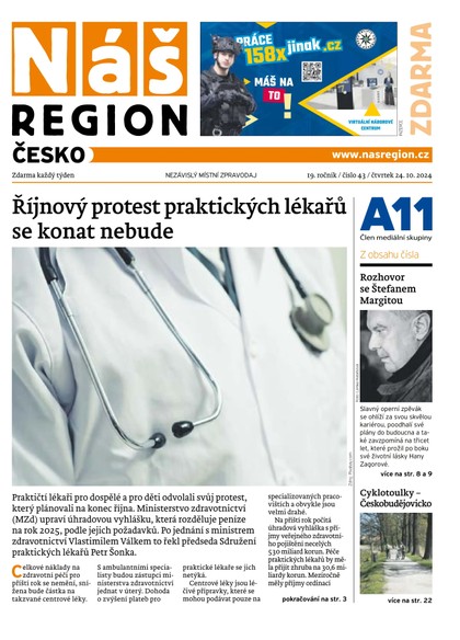 E-magazín Náš Region - Česko 43/2024 - A 11 s.r.o.