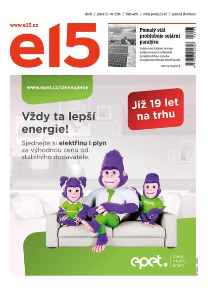 E-magazín E15 - 25.10.2024 - CZECH NEWS CENTER a. s.