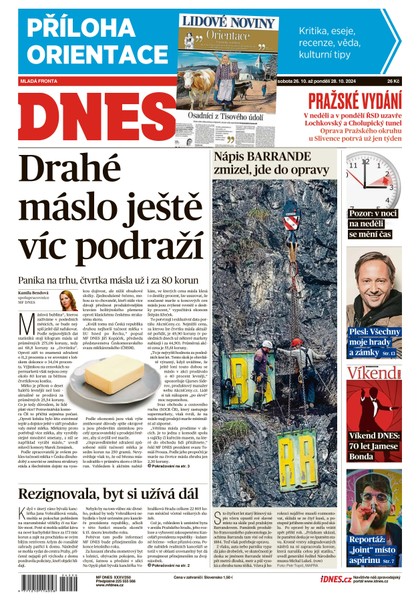 E-magazín MF DNES - 26.10.2024 - MAFRA, a.s.