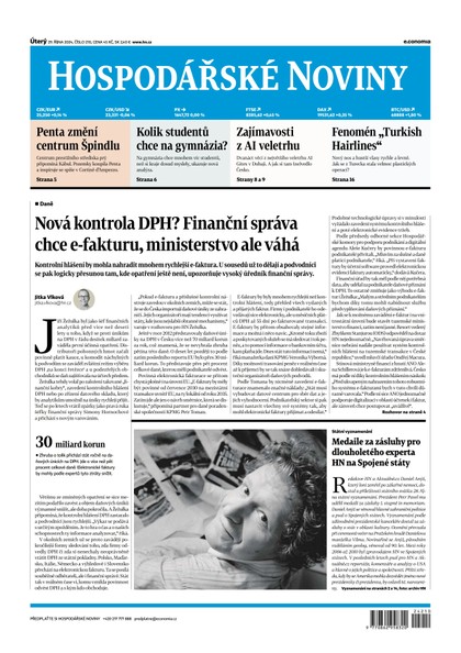 E-magazín HN 210 - 29.10.2024 - Economia, a.s.