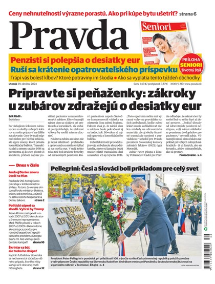 E-magazín Denník Pravda 29. 10. 2024 - OUR MEDIA SR a. s.