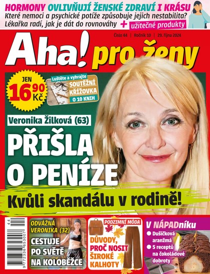 E-magazín AHA! PRO ŽENY - 44/2024 - CZECH NEWS CENTER a. s.