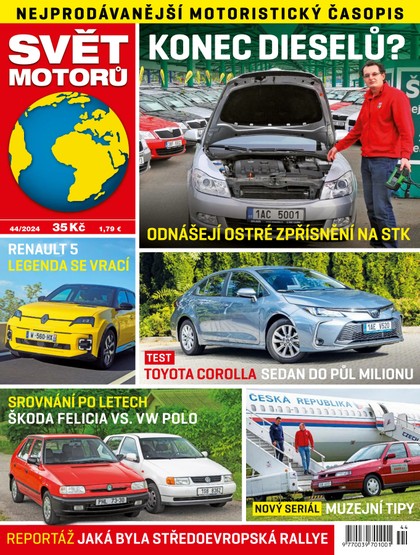 E-magazín Svět motorů - 44/2024 - CZECH NEWS CENTER a. s.