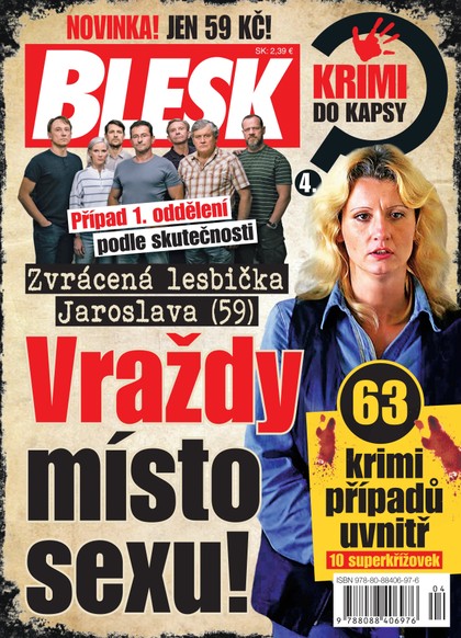 E-magazín Blesk Krimi do kapsy č.4/2024 - CZECH NEWS CENTER a. s.