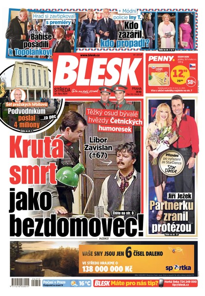 E-magazín Blesk - 30.10.2024 - CZECH NEWS CENTER a. s.