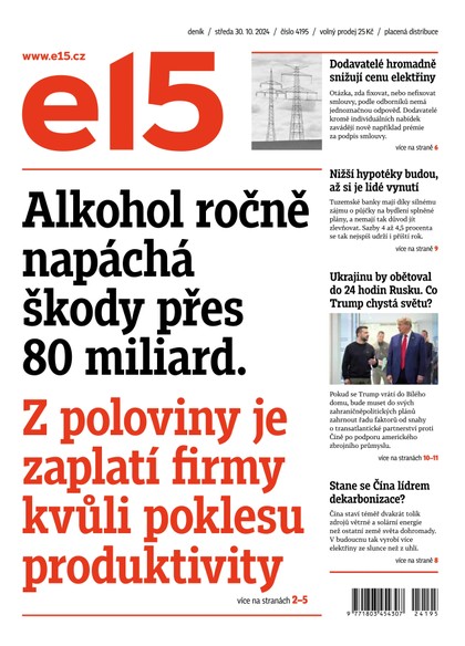 E-magazín E15 - 30.10.2024 - CZECH NEWS CENTER a. s.