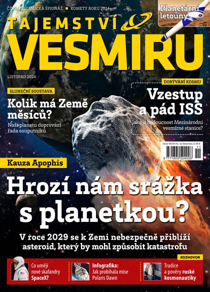 E-magazín Tajemství Vesmíru 11/2024 - Extra Publishing, s. r. o.