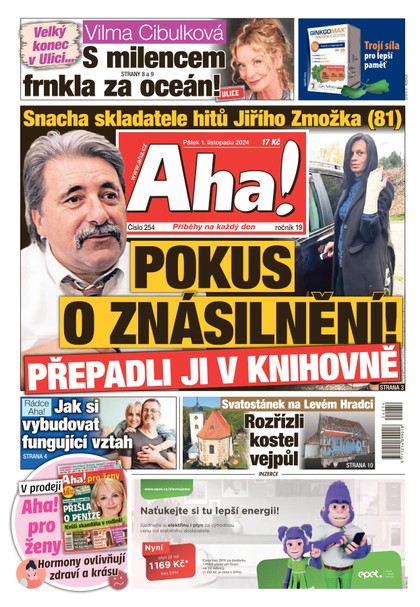 E-magazín AHA! - 01.11.2024 - CZECH NEWS CENTER a. s.