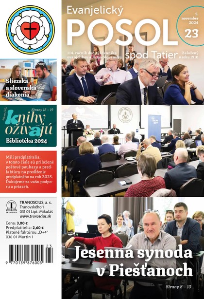 E-magazín Evanjelický posol spod Tatier 23/2024 - TRANOSCIUS a.s.