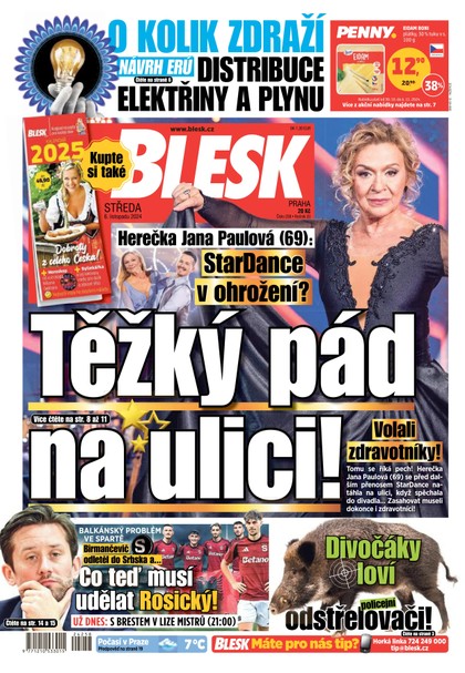 E-magazín Blesk - 06.11.2024 - CZECH NEWS CENTER a. s.