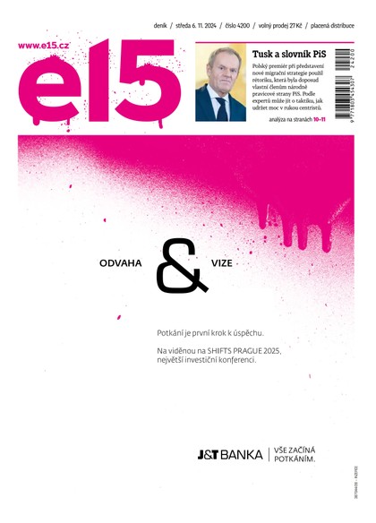 E-magazín E15 - 06.11.2024 - CZECH NEWS CENTER a. s.