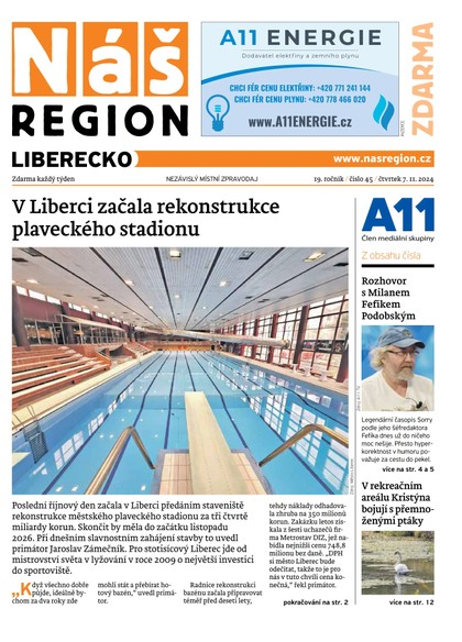 E-magazín Náš Region - Liberecko 45/2024 - A 11 s.r.o.