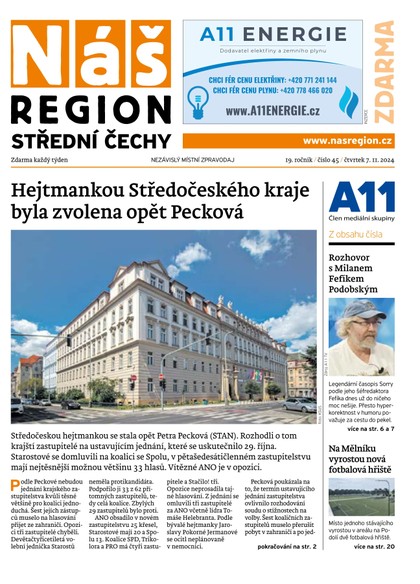 E-magazín Náš Region - Střední Čechy 45/2024 - A 11 s.r.o.