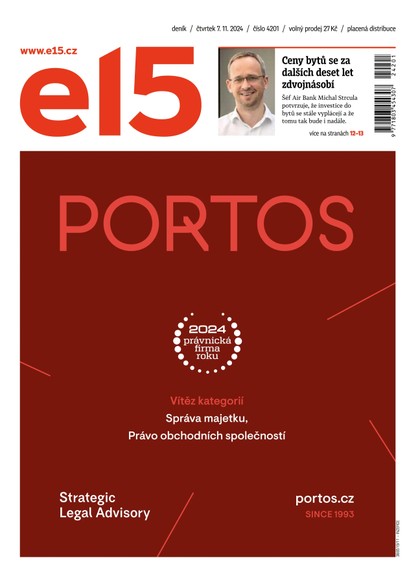 E-magazín E15 - 07.11.2024 - CZECH NEWS CENTER a. s.