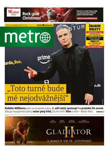 E-magazín METRO - 12.11.2024 - MAFRA, a.s.