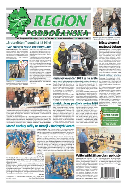 E-magazín Region Podbořanska 46/24 - Ohře Media