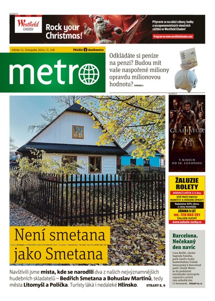 E-magazín METRO - 13.11.2024 - MAFRA, a.s.