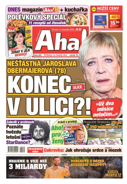 E-magazín AHA! - 14.11.2024 - CZECH NEWS CENTER a. s.